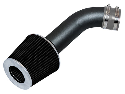 Rtunes Racing WSI-DG-02 matte black pipe short ram air intake, Gray