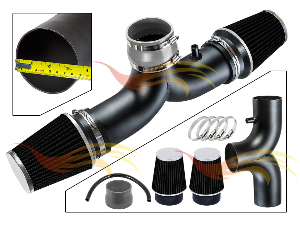 2000-2002 Dodge Dakota/Durango, 1999-2004 Jeep Grand Cherokee 3.7L/4.7L Short Ram Air Intake Kit | Rtunes Racing | SI-DG-04