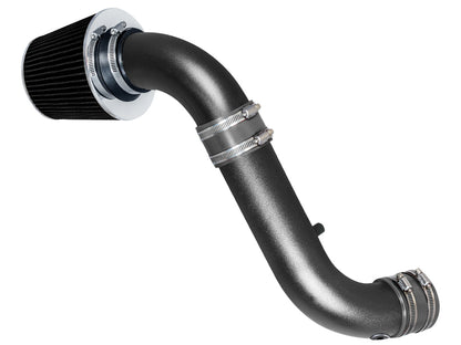 Rtunes Racing WSI-DG-05 matte black pipe short ram air intake, Gray