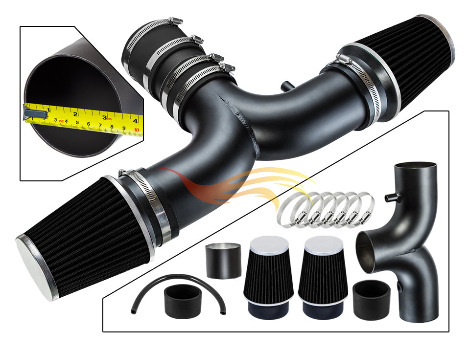 Short Ram Air Intake Kit For 2003-2008 Dodge Ram Hemi /2004-2007 Durango Hemi 5.7L V8 | Rtunes Racing | WSI-DG-09CKB