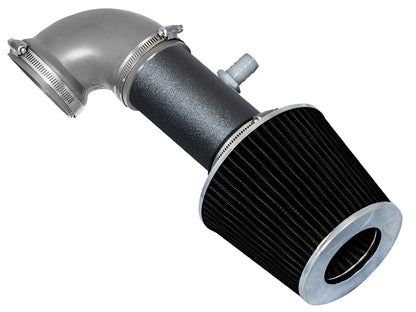 Rtunes Racing WSI-DG-12 matte black pipe short ram air intake, Gray