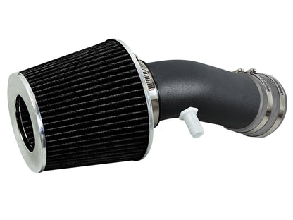 Rtunes Racing WSI-DG-24 matte black pipe short ram air intake, Gray