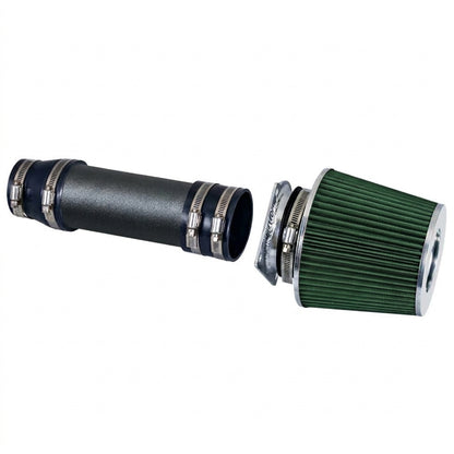 Short ram air intake kit for 1996-1998 Ford Windstar 3.8L V6, green with matte black pipe – Rtunes Racing SI-FD-10