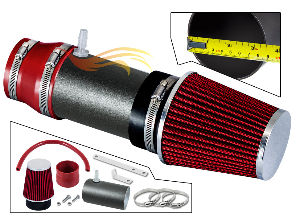 SI-HD-15 part - Matte Black Red
