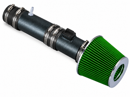 Short Ram Air Intake Kit - Matte Black Green