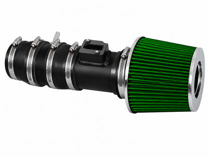 Short Ram Air Intake Kit - Matte Black Green