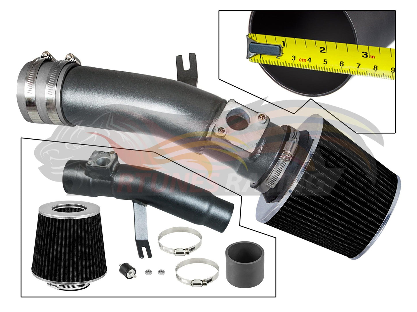 Short Ram Air Intake Kit For 2016-2021 Honda Civic 1.5L (Except Si Model) | Rtunes Racing | WSI-HD-19GYB