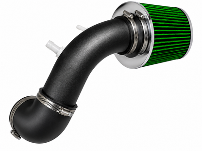 Rtunes Racing WSI-HY-08 matte black pipe short ram air intake, green