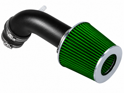 Rtunes Racing WSI-HY-09 matte black pipe short ram air intake, green