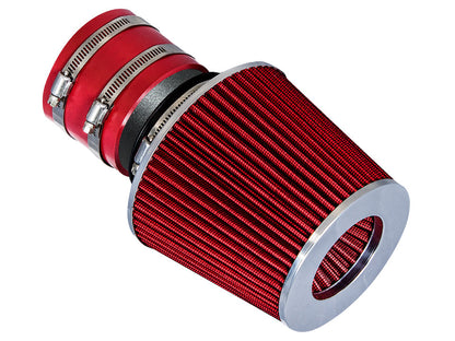 SI-KA-02 matte black intake with red filter