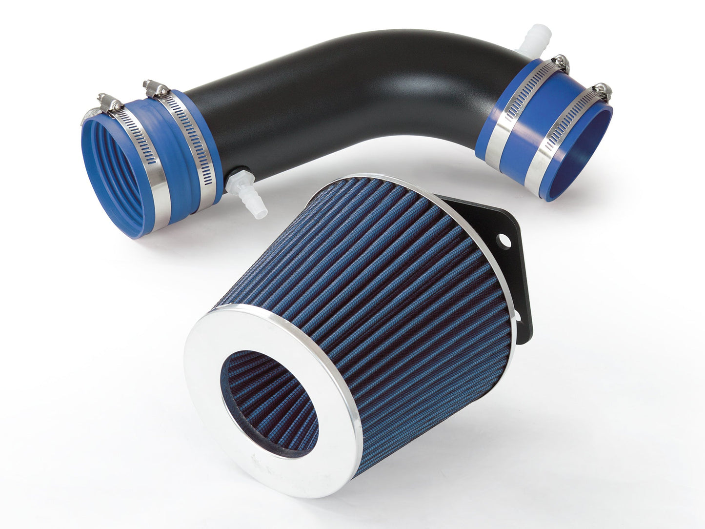SI-LX-03 matte black intake with blue filter