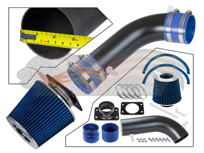 Short Ram Air Intake Kit For 1992-1995 Lexus SC300, GS300 3.0L V6 | Rtunes Racing | WSI-LX-03BLB