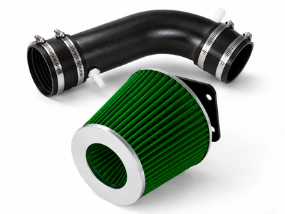 Short Ram Air Intake Kit For 1992-1995 Lexus SC300, GS300 3.0L V6 | Rtunes Racing | SI-LX-03 - Matte Black Green