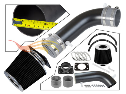 Short Ram Air Intake Kit For 1992-1995 Lexus SC300, GS300 3.0L V6 | Rtunes Racing | WSI-LX-03GYB