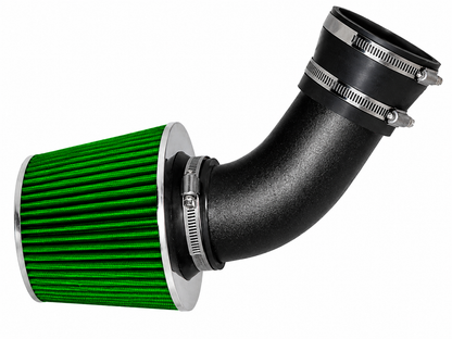 Short Ram Air Intake Kit For 1998-2003 Mercedes Benz E320/ 98-02 E430/ 97 E420/ 98-03 ML320/ 98-03 CLK320 | Rtunes Racing | SI-MB-01 - Matte Black Green