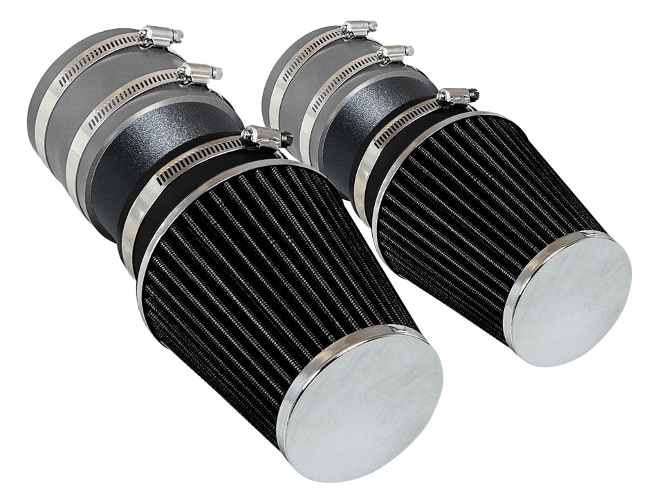 SI-MB-04 matte black intake with gray filter