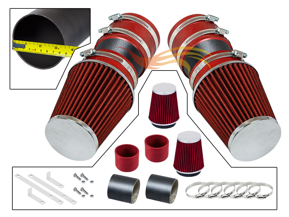 SI-MB-04 part - Matte Black Red