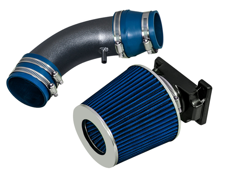 SI-MT-06 matte black intake with blue filter