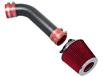 SI-NS-06 matte black intake with red filter