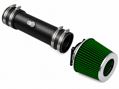 Short Ram Air Intake Kit For 2002-2006 Altima, 2003-2006 Murano 3.5L V6 | Rtunes Racing | SI-NS-09 - Matte Black Green