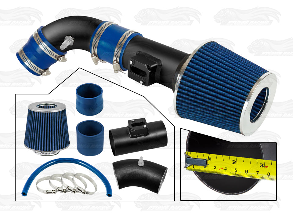 Short Ram Air Intake Kit For 2007-2012 Nissan Altima Sedan /2008-2012 Coupe 2.5 | Rtunes Racing | WSI-NS-13BLB