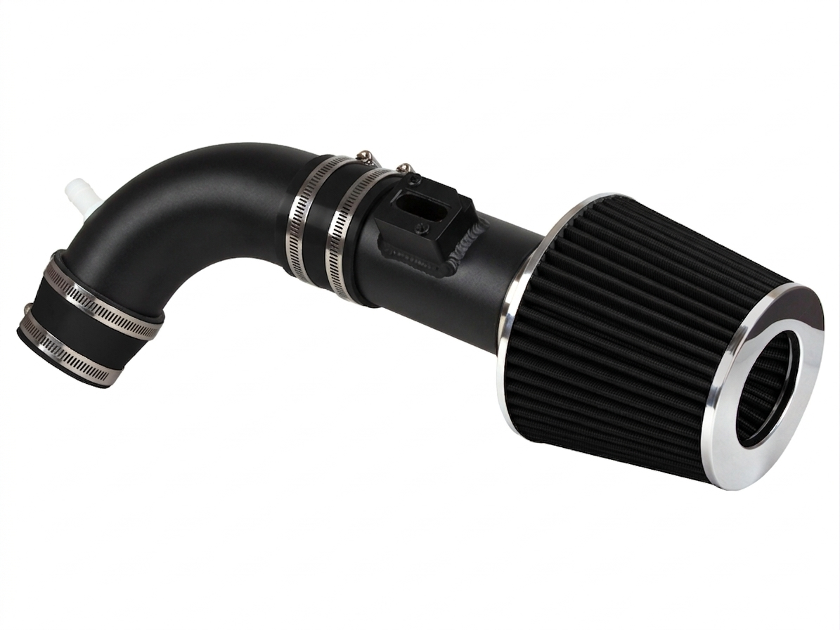 SI-NS-14 matte black intake with black filter