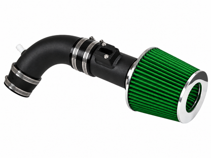 Short ram air intake kit for 2013-2017 Nissan Altima Sedan, green with matte black pipe – Rtunes Racing SI-NS-14