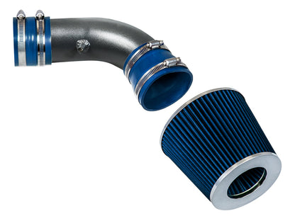 SI-PT-02 matte black intake with blue filter