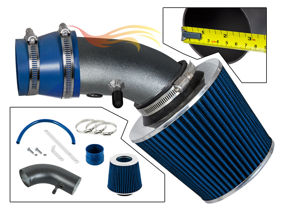 1990-1997 Toyota Corolla 1.8L Short Ram Air Intake Kit | Rtunes Racing | SI-TY-01