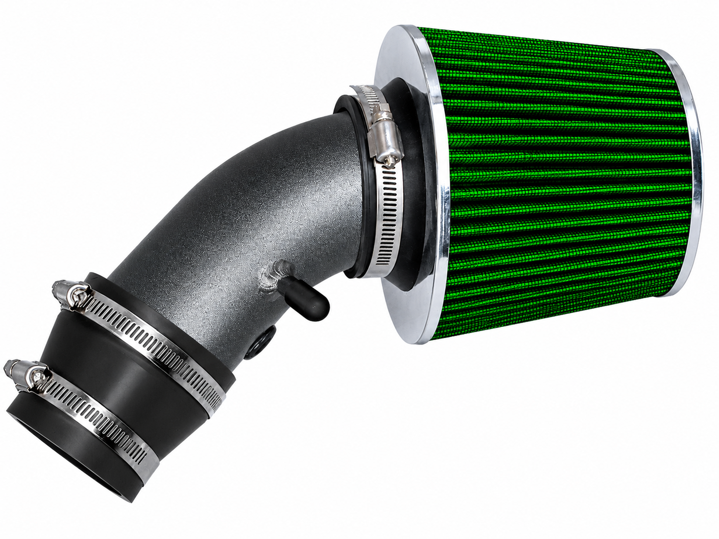 SI-TY-01 matte black intake with green filter