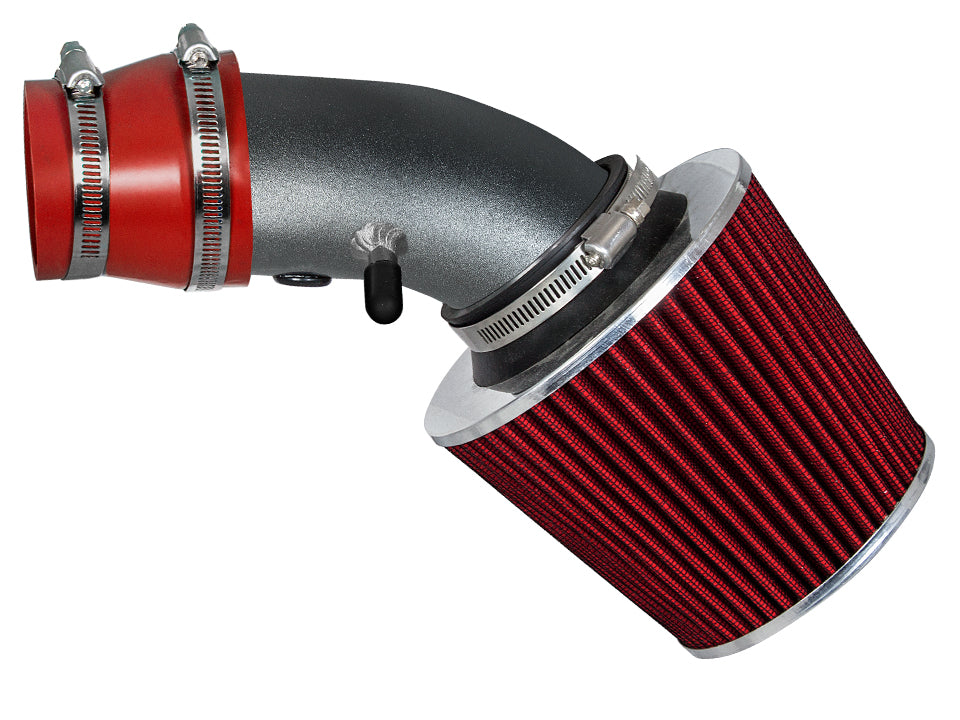 SI-TY-01 matte black intake with red filter