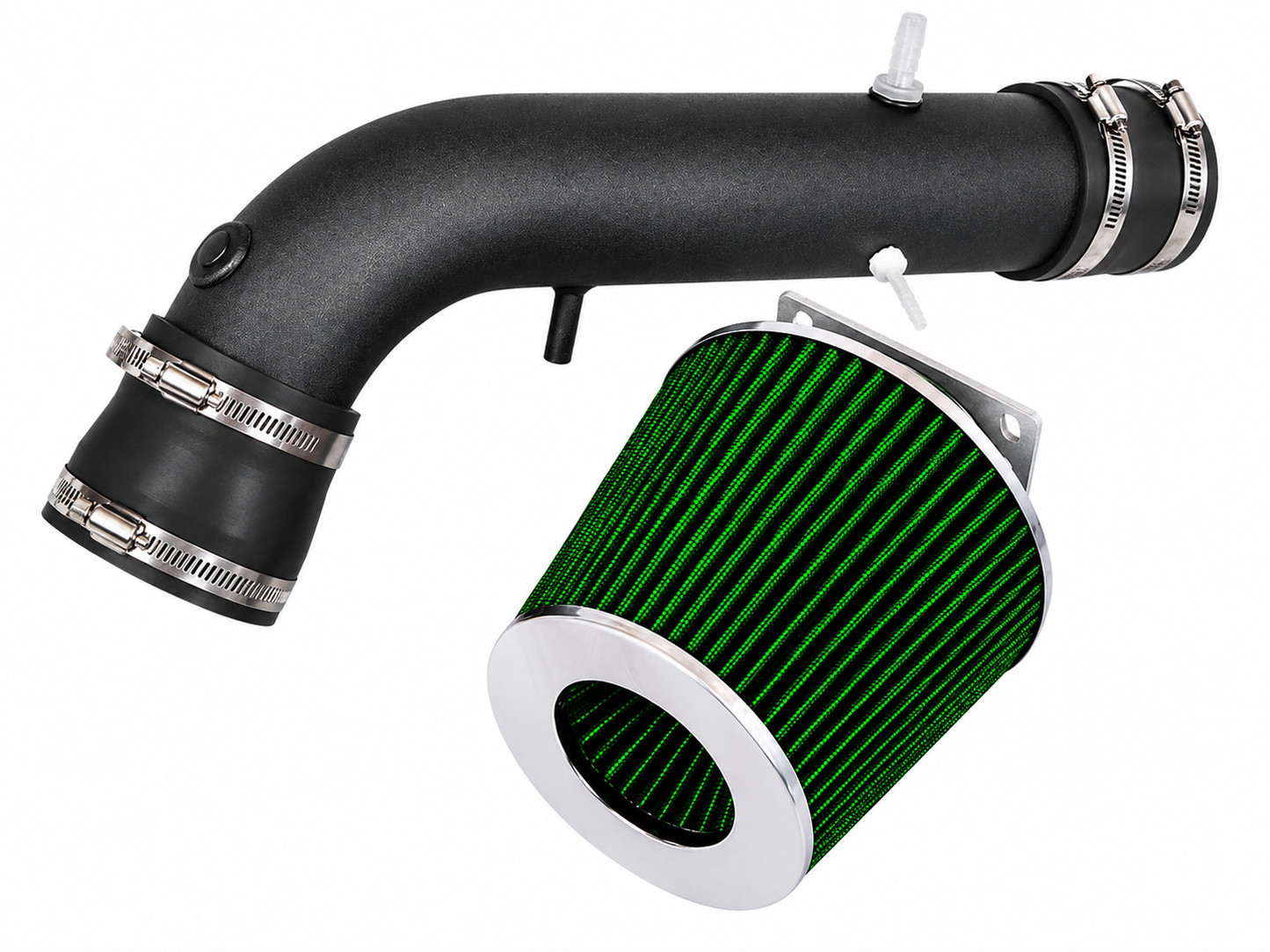 SI-TY-11 matte black intake with green filter