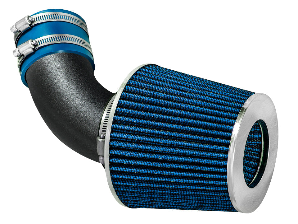 SI-TY-12 matte black intake with blue filter