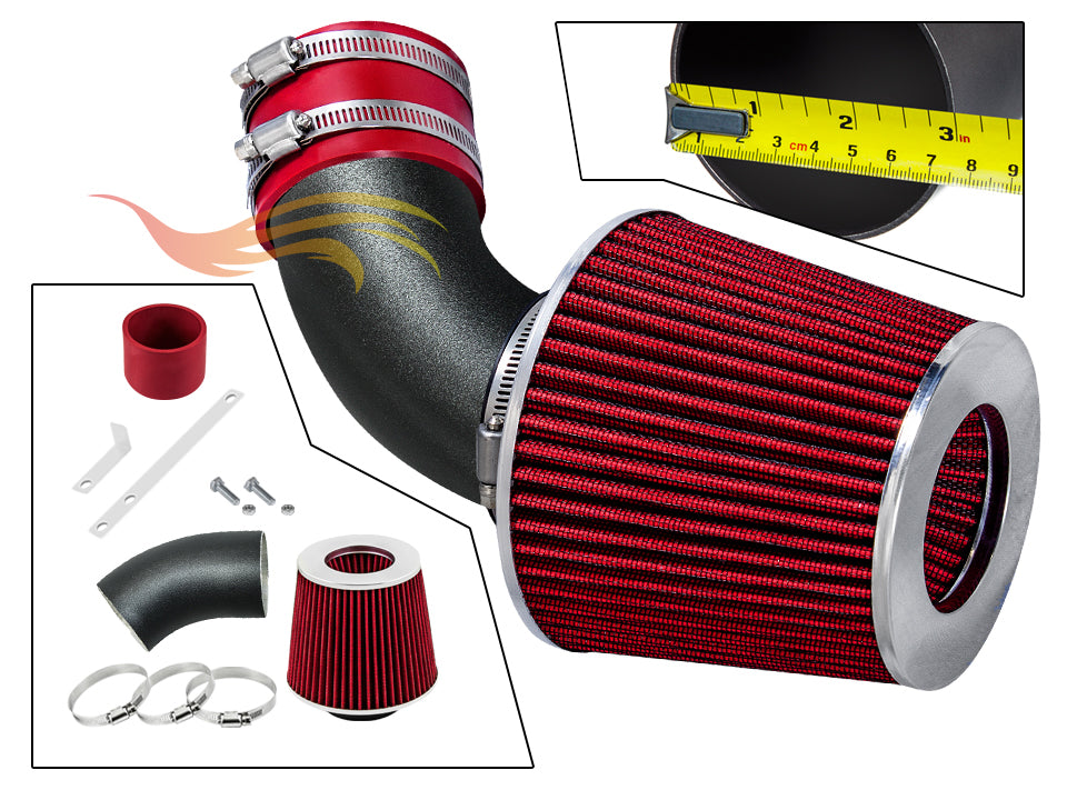 SI-TY-12 part - Matte Black Red