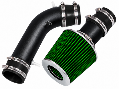 Short Ram Air Intake Kit For 1996-1998 Toyota 4Runner, 1995-1998 T100, Tacoma 3.4L V6 | Rtunes Racing | SI-TY-13 - Matte Black Green
