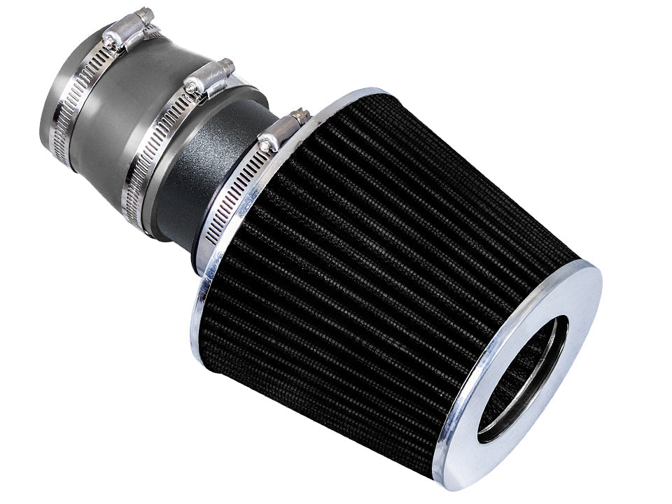 SI-VW-04 matte black intake with gray filter