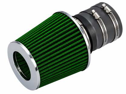 Short Ram Air Intake Kit For 1993-1998 VW Jetta/Passat/Golf and 92-94 Corrado 2.8L V6 | Rtunes Racing | SI-VW-05 - Matte Black Green