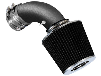 SI-VW-06 matte black intake with gray filter