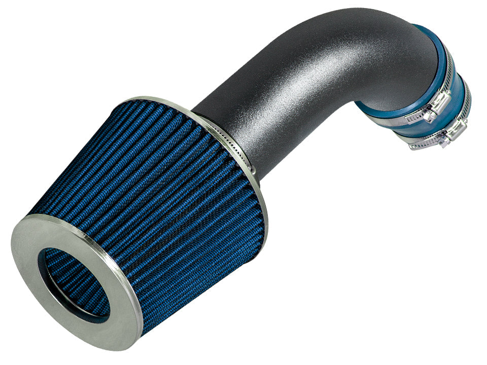 SI-VW-08 matte black intake with blue filter