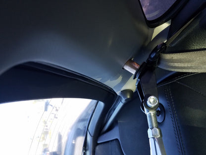 Rear Upper C-Pillar Strut Bar For 1988-1991 Honda Civic/CRX All Models | Rtunes Racing | BAR-CP-HD001-01