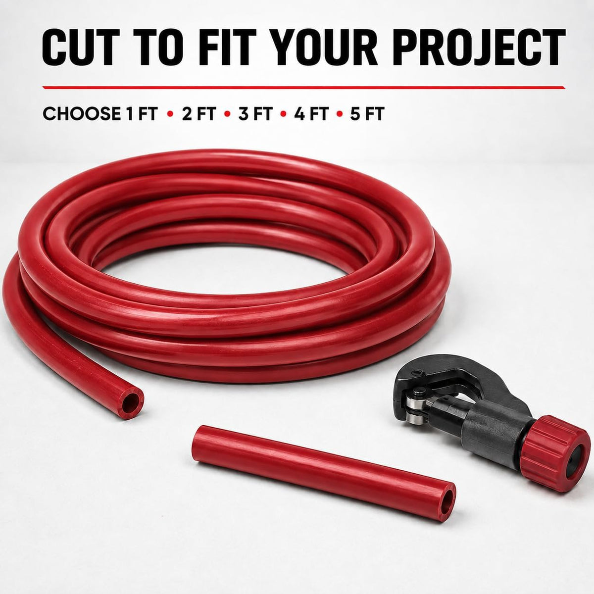 Rtunes Racing silicone vacuum hose - flexible silicone construction