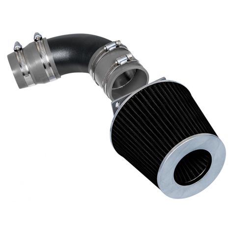 RW SERIES - MATTE BLACK PIPE GRAY - SHORT RAM INTAKE Compatible For 87-91 TOYOTA Camry 2.0L L4