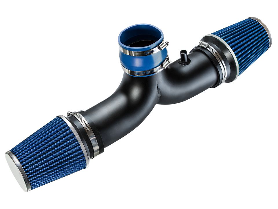 Rtunes Racing DUAL Short Ram Air Intake Kit + Filter Combo BLACK PIPE AND  BLUE Compatible For 00-02 Dodge Dakota / 99-04 Jeep Grand Cherokee 3.7L  4.7L