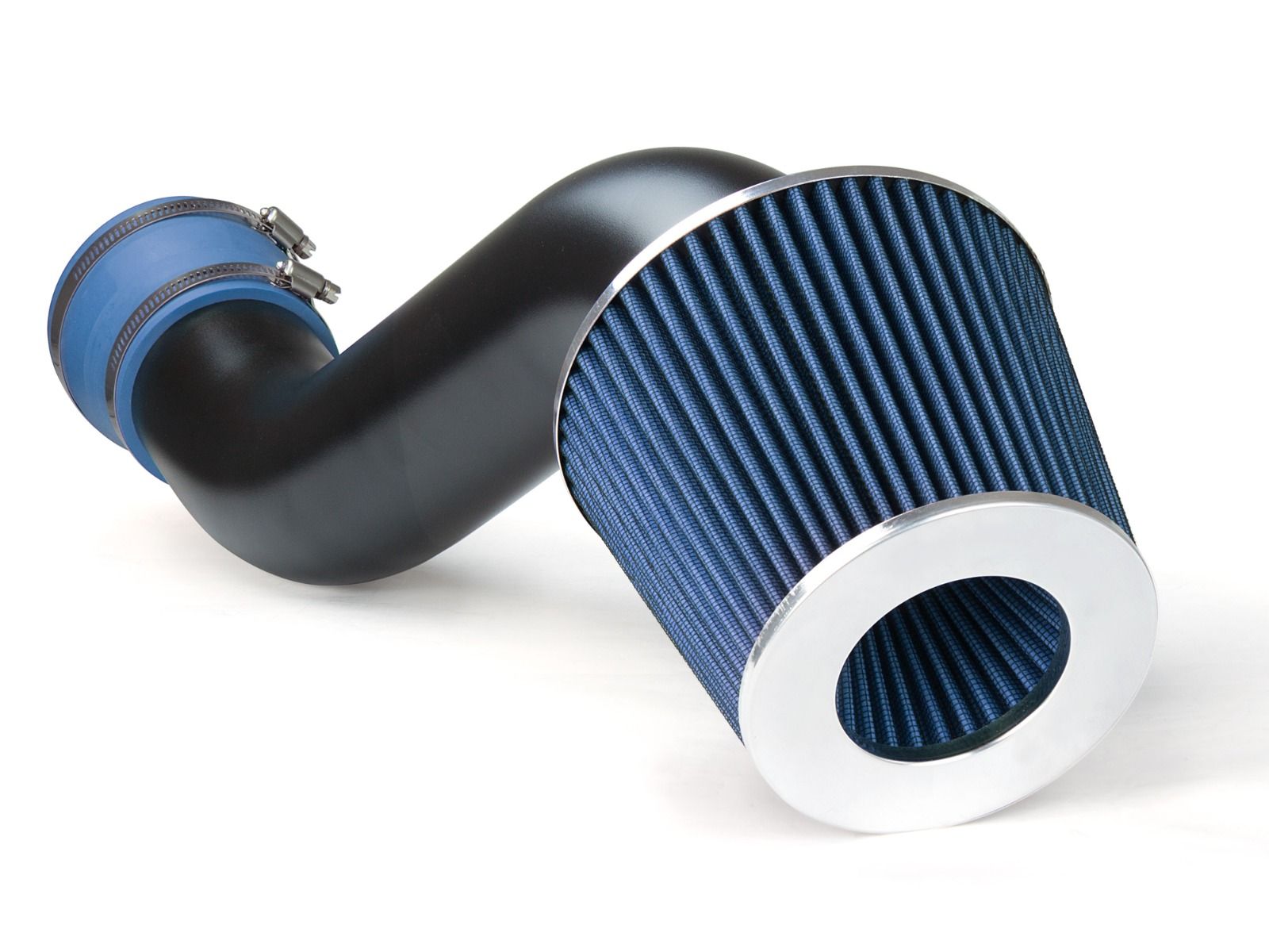 RW SERIES - MATTE BLACK PIPE BLUE - SHORT RAM INTAKE Compatible For 93-98  JEEP Grand Cherokee 5.2L/5.9L V8